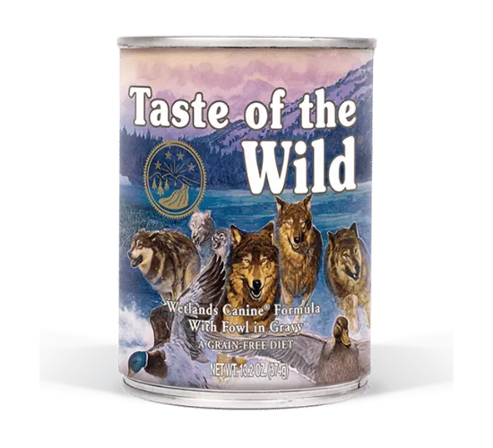 Taste of the Wild טייסט אוף דה ווילד 390 גרם מזון 390 גרם בקופסה